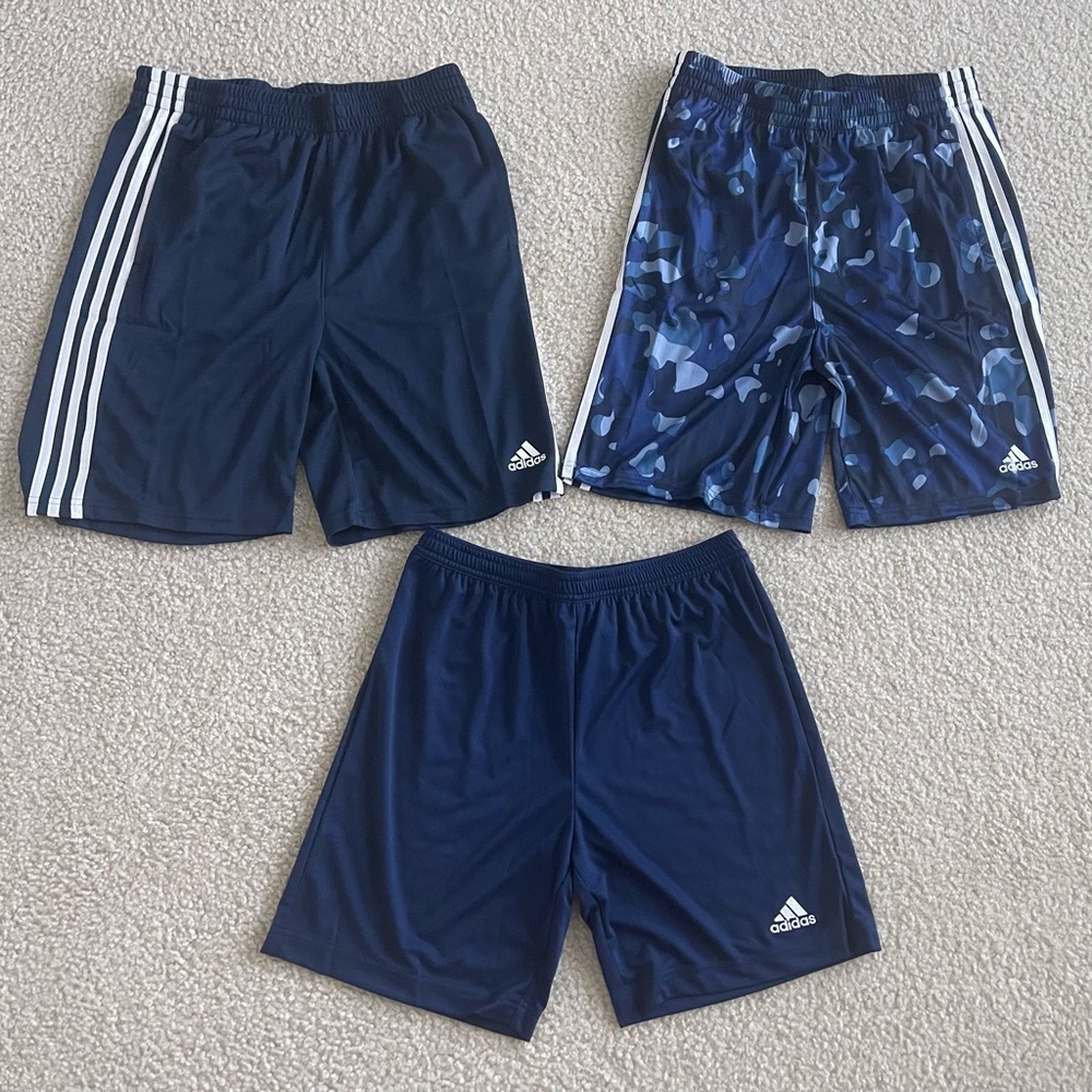 Bundle Adidas Boys Youth Shorts XL